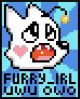 The r/furry_irl logo mere seconds before the Great White-Out