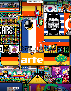 French community's eastern flag just before Ludwig attacked