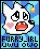 The Final Clean version of the r/furry_irl Snoo now with an amongi