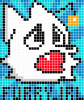 Updated draft of the r/furry_irl Snoo, that removed “r/“ from r/furry_irl